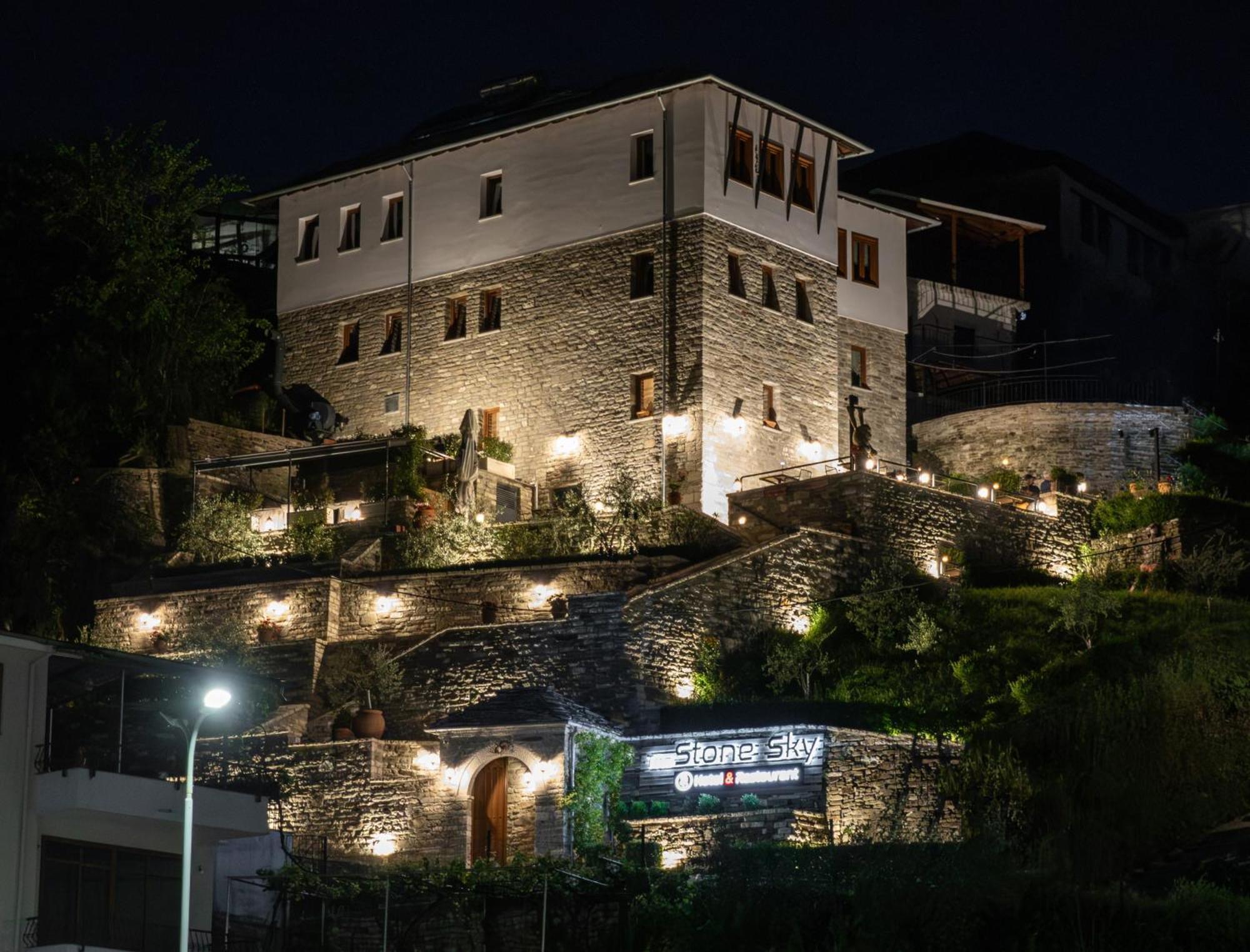 The Stone Sky Hotel Gjirokastër Exterior foto